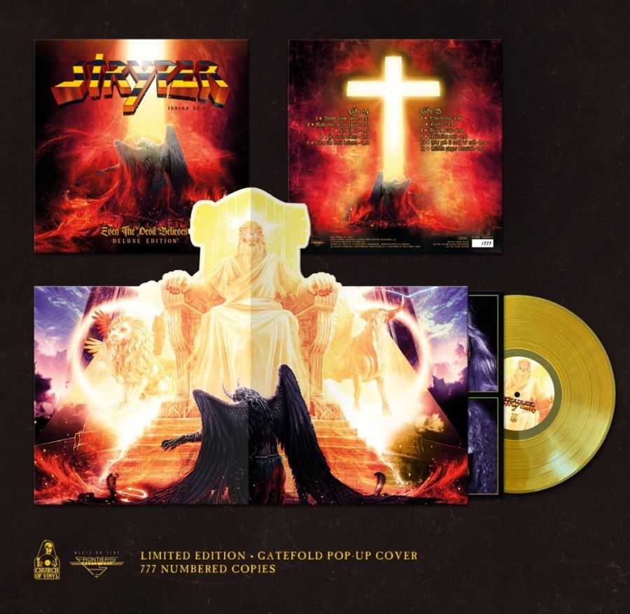 STRYPER: Even The Devil Believes DELUXE EDITION LP/yellow