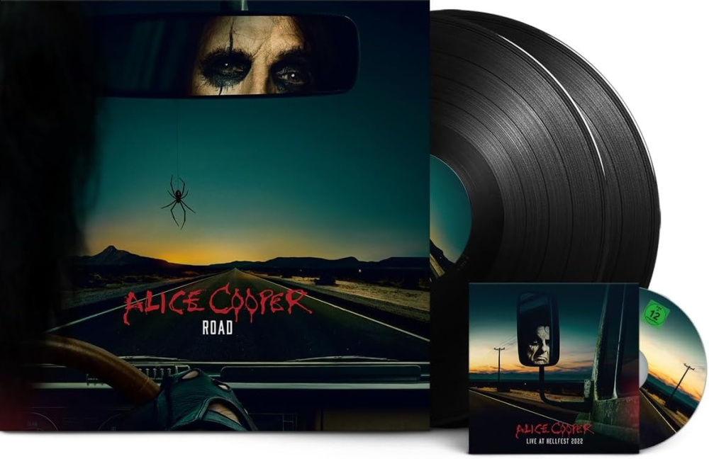 ALICE COOPER: Road 2xLP/DVD/black vinyl - NORDIC MISSION